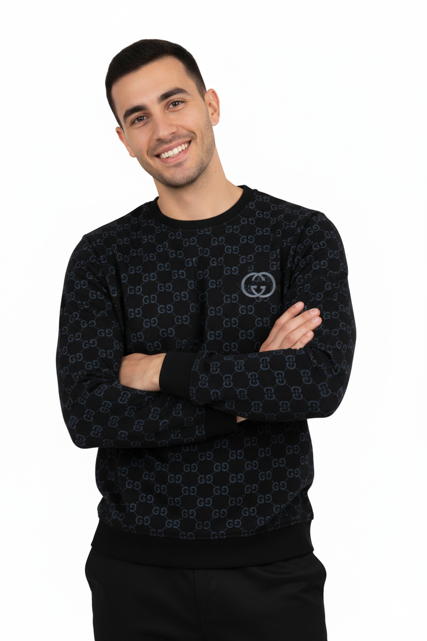 Oppland Erkek Sweatshirt Regular Fit Pamuklu Kumaş iki iplik OPES26GCCMOD15